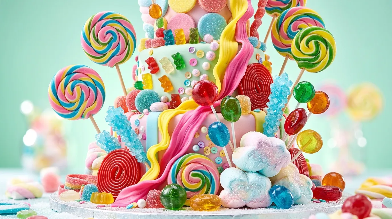 Support gâteau bonbon : guide maison
