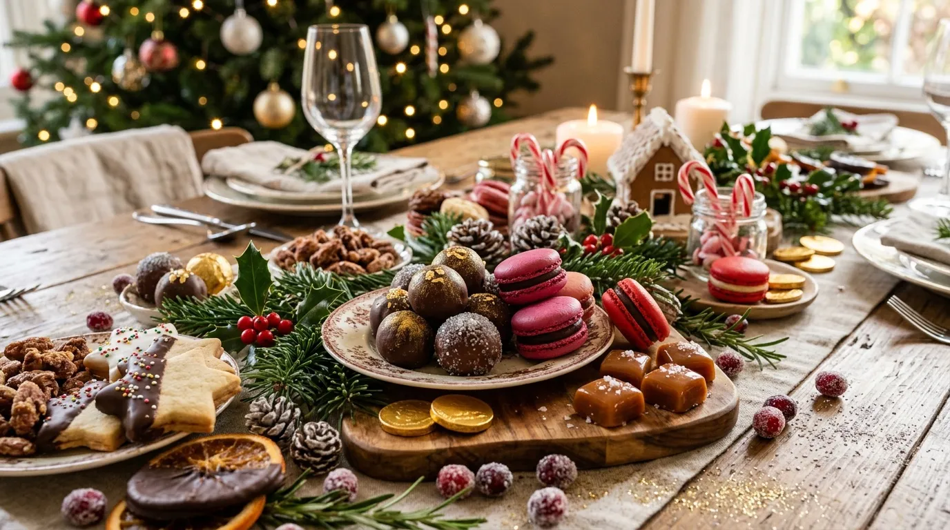 Centre de table gourmand Noël : 10 idées
