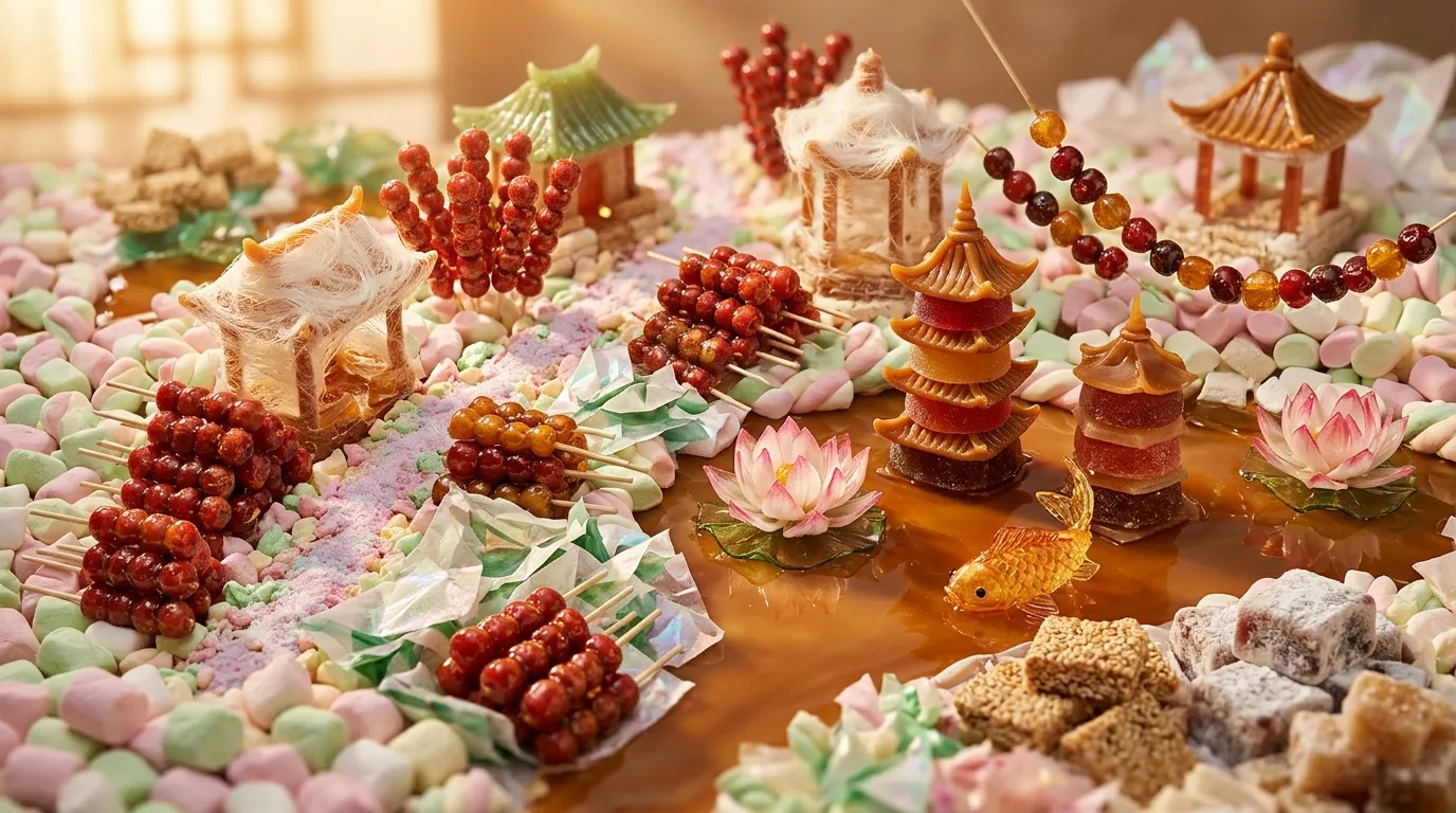 Bonbons chinois : saveurs authentiques et traditions sucrées