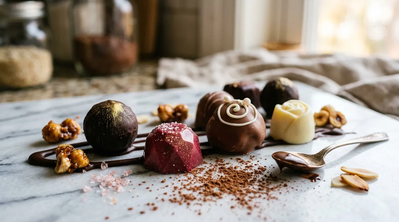 Recette bonbons au chocolat fait maison