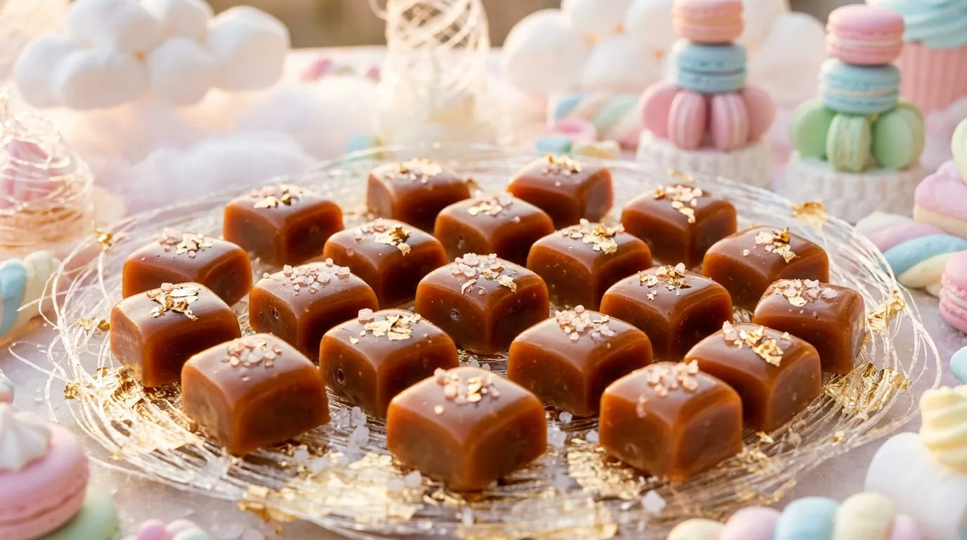 Recette bonbons caramel beurre salé mou