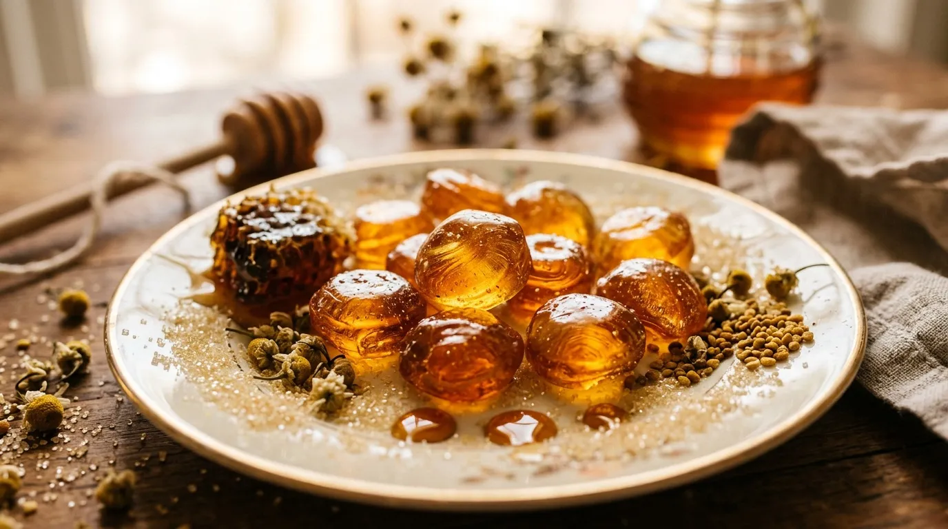 Recette bonbon au miel pour la gorge maison