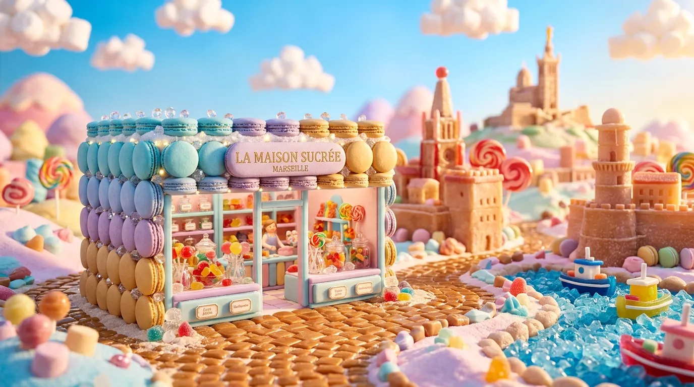 Haribo Marseille : boutique et bonbons à déguster