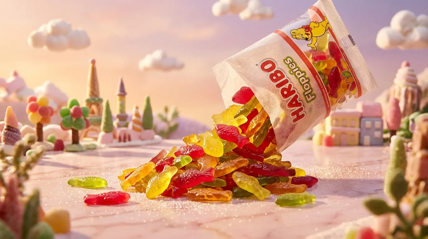 Haribo Floppies : bonbons sachet 200g