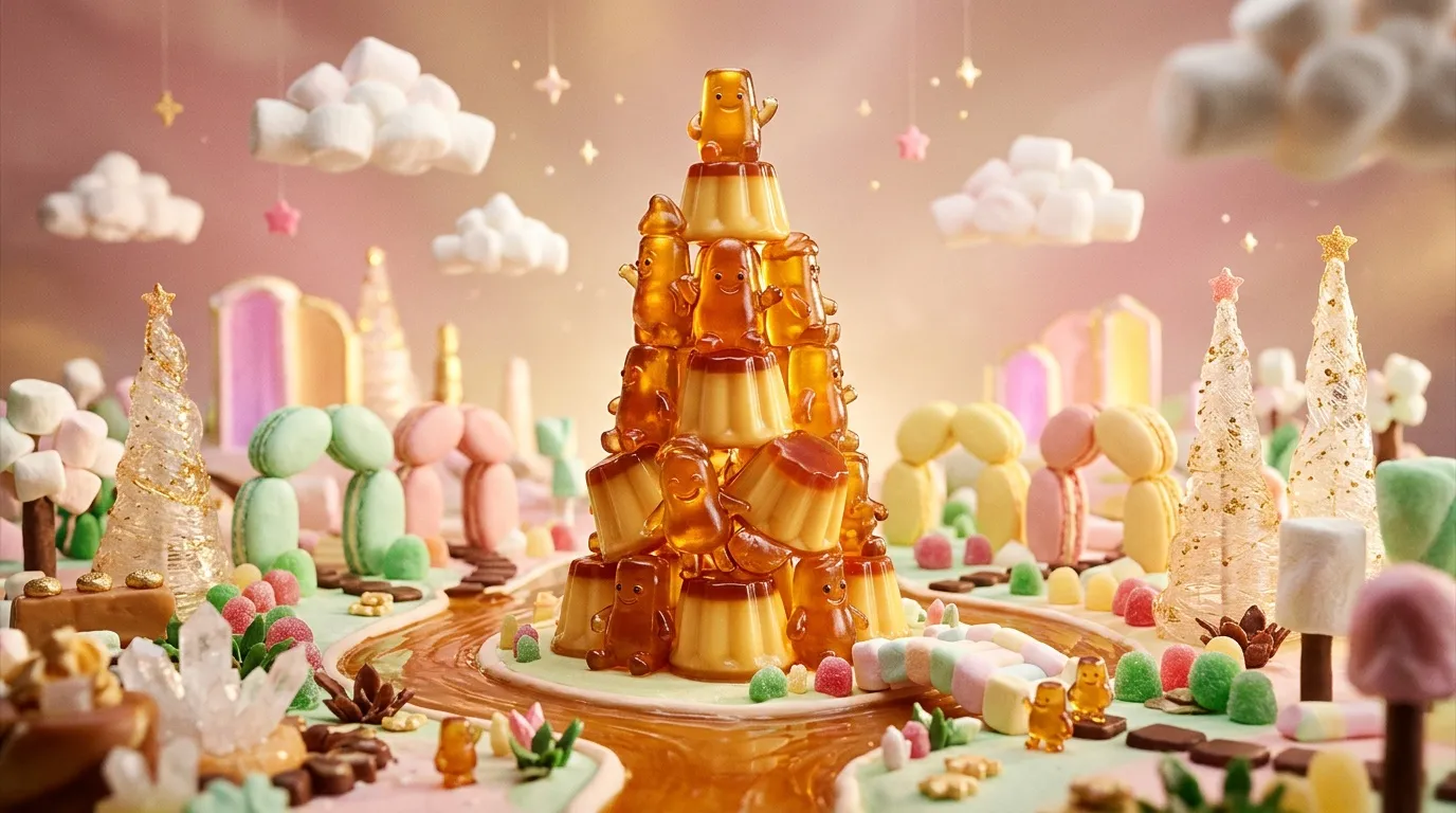 Haribo flan caramel : bonbons Flanbotti