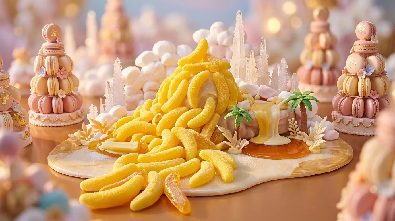 Bonbons banane Haribo : le paquet 300g